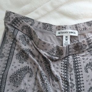Flare Leg Patterned boho Hippie Pants